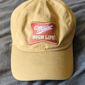 American Needle Tan Miller High Life Hat